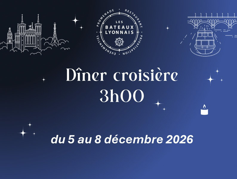 Croisière diner 3h00 FDL
