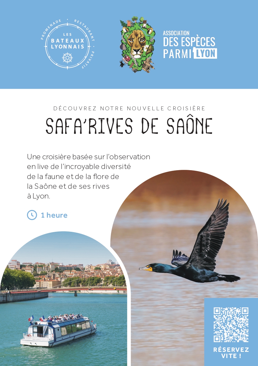 Safa'rives de Saône: discover Lyon's biodiversity